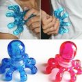 Plastic Handheld Massage Mini Octopus Shape Personal Massor Muscle Crystal Massage Claw Relaxing Body Neck Back Massage Tool. 