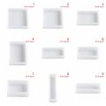 Square UV Epoxy Crystal Silicone Mould Jewelry Making Tools Cube Molds Resin Mold. 
