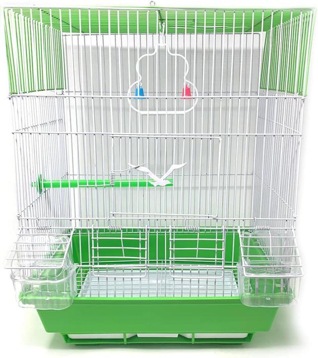 Practical Removable Tray Bird Cage Set Lightweight Durable Parrot Cage ...