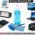 3 In 1 Screen Cleaning Kit With Microfiber Cloth & Brush For Laptops,Mobiles,Lcd,Led,Computers. 