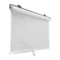 4X Sunshade Roller Blackout Suction Cup Blinds Curtains for Living Kitchen Office Car Window Free-Perforated Curtain B. 