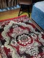 Premium Super Soft Carpet Dari/Rug ( 7 feet by 4.75 feet ) [ Design/Pattern May Vary ]. 