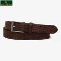 WildHorn Nepal Casual 100% Genuine Leather Brown Belt for Men (WHBLT528BROWN). 