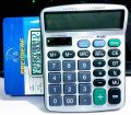 Heavy Duty, Medium Size(15X12Cm), Big Screen, Dual Power Calculator, Changable Aaa Battery. 