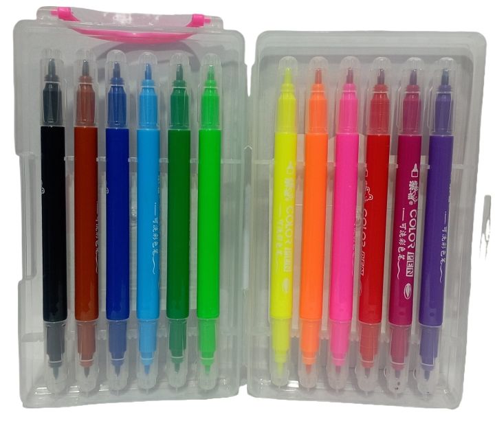 Sign Pen Colour 12 Colour | Daraz.com.np
