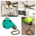 fasdaga 6 Pack Ceiling Fan Switch 3 Speed 4 Wire Ear ZE-268S6 Fan Pull Chain Switch Replacement Speed Control Switch. 