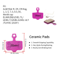 JAERBEE SPORT 8 Pairs Ceramic Bicycle Disc Brake Pads for DB LEVEL, AVID R, , , 1/3/5/7/9, X.0,. 