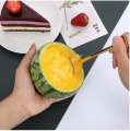 1/5/10Pcs Stainless Steel Spade Spoon Creative Retro Dessert Spoon Watermelon Spoon Tip Shovel Square Shovel Ice Cream Tip Spoon. 