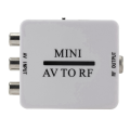 2X / A / V Composite Video Cable to RF / Coaxial / Coaxial Converter -Compatible Modulator TV. 