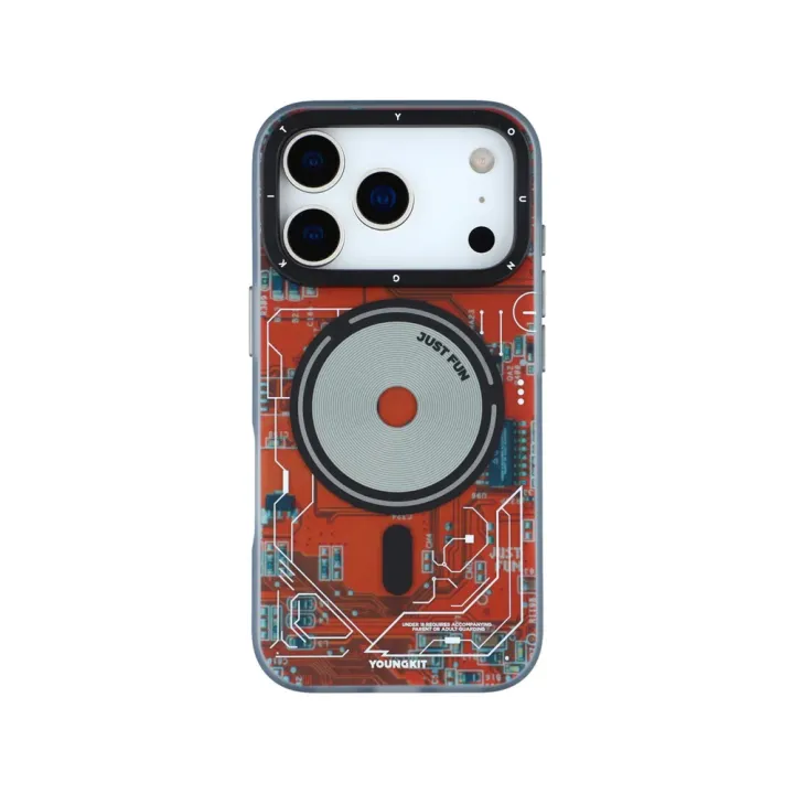 YOUNGKIT%20Technology%20Series%20Case%20For%20iPhone%2017%20Pro%20Max%20Matte%20Finish%20Cover%20with%20Magsafe%20By%20Panchakumari%20Mobile%20Hub%20-%20Image%203