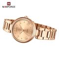 NaviForce NF5030 Casual Rose Gold Elegant Wrist watch For Women - RoseGold. 