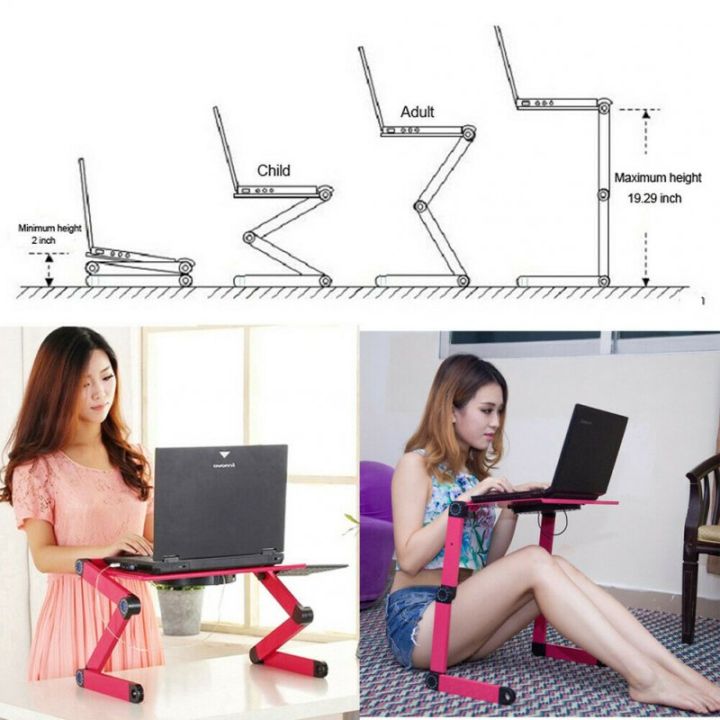 Laptop%20Stand%20Table%20Lap%20Desk%20Tray%20Portable%20Adjustable%20for%20Bed%20Computer%20Holder%20red%20-%20Image%202