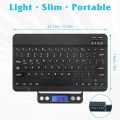 Rechargeable Bluetooth Keyboard and Mouse Combo Ultra Slim Full-Size Keyboard and Ergonomic Mouse for All Bluetooth Enabled Mac/Tablet/iPad/PC/Laptop. 