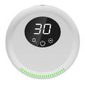 Car Ionizer Air Purifier Air Freshener PM2.5 Dust Smoke Cleaner White. 