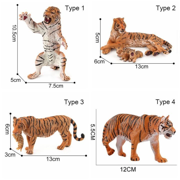 Gift%20Early%20Education%20Teaching%20Toy%20Lifelike%20Tiger%20Models%20Wild%20Animal%20Figurines%20Tigress%20With%20Cub%20Simulation%20Wildlife%20-%20Image%202
