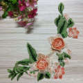 Chuanghao Peony Embroidered Collar Flower Computer Embroidery Patch Colorful Lace Clothing Accessories Bulk Discount. 