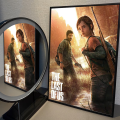 The Last of Us Part 1 2 Whitepaper Poster Waterproof Paper Sticker Coffee House Bar Aesthetic Art Wall Painting. 