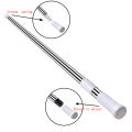Adjustable Stainless Steel Telescopic Shower Curtain Rod 110-200cm for Bathroom. 