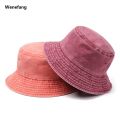 Wenefang Washed Denim Bucket Hat Wide Brim Cotton Fisherman Hat Summer Bargain price Panama Sun Hat Outdoor Beach Fishing Cap For Aldult Kids. 