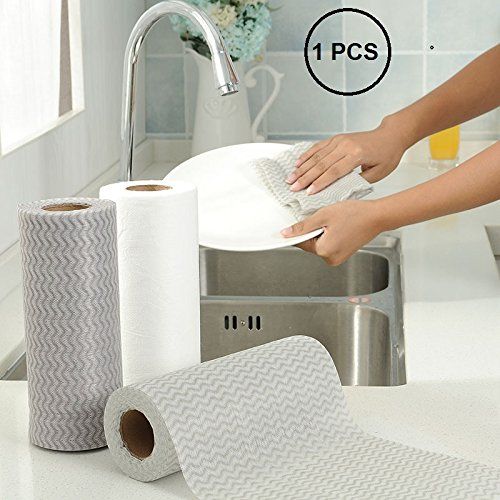 MyKEA 2 Ply 100 Sheets of Disposable Kitchen Paper Towel Tissue/Towel Paper Roll | Multipurpose Heavy Duty Paper Towel