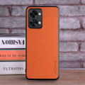 HOT Textile Leather Case for Oneplus Nord 2T 5G soft TPU with back hard PC material camera protection design cover. 