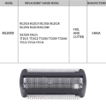 ARELENE 10 Pack Trimmer Shaver Foil Replacement for Bodygroom BG2000 BG2024 TT2039 QG3280 BG2025 BG2036 TT2020 2030. 