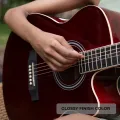 Kadence Frontier Series Brown Acoustic Guitar | Brown Acoustic Guitar With Bag | Perfect Acoustic Guitar For Beginners. 