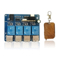 Expansion Module 433 Remote Control 5V Power Supply 4 Way USB Distribution Board Power Supply Hub. 