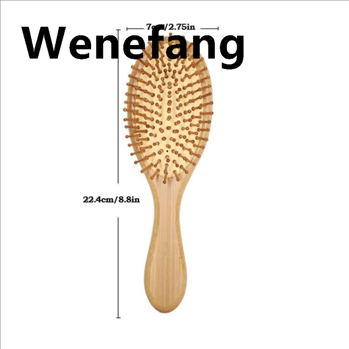 Wenefang%20Eco%20Bamboo%20Hair%20Brush%20Nature%20Wooden%20Anti-Static%20Detangle%20Brush%20Hair%20Portable%20Scalp%20Massage%20Comb%20Air%20Cushion%20Styling%20Tools%20for%20Women%20Men%20-%20Image%203