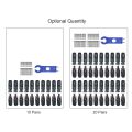 20 Pairs MC4 Male/Female Solar Panel Cable Connectors with Spanner Assembly Tool for PV System. 