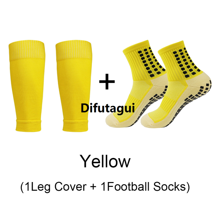 Difutagui%201%20Set%20Of%20High%20Elastic%20Football%20Shin%20Guards%20Socks%20Leg%20Coveradult%20Bargain%20price%20Youth%20Outdoor%20Sports%20Protective%20Equipment%20Non-slip%20Soccer%20Socks%20-%20Image%205