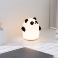Panda Night Light Cute Squishy Dimmable Touch Animal Lamp 3 Level LED Food Grade Silicone Light for Bedroom Decor. 