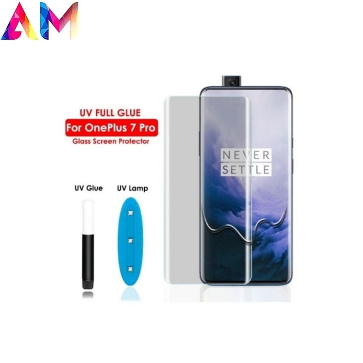 One Plus 7 Pro UV Liquid Curved Tempered Glass