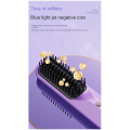 NAMUNY Rechargeable Hot Comb Cordless Hair Brush Straightener Heat Pressing Combs Electric Comb Anti Burn Fast Heating-B. 