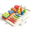Educational Wooden Toy – Montessori Stacking & Fit with Xylophone. 