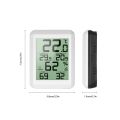 Mini LCD Digital Indoor Thermometer Hygrometer Room °C/°F Temperature Humidity Monitor Gauge Thermo-Hygrometer with Back Stand. 