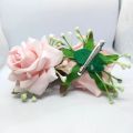 Rose Pin Hair Clip For Women (Pack Of 2 Roses). 