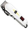 Gemei Gm Professional hair cutting machine with lcd display and rechargeable Runtime: 40 min Trimmer for Men  (White). 