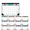 Practical 2027 Wall Calendar with Hanging Hole 18 Months Floral Wall Calendar To Do List Portable Calendar Planner Agenda Organizer. 