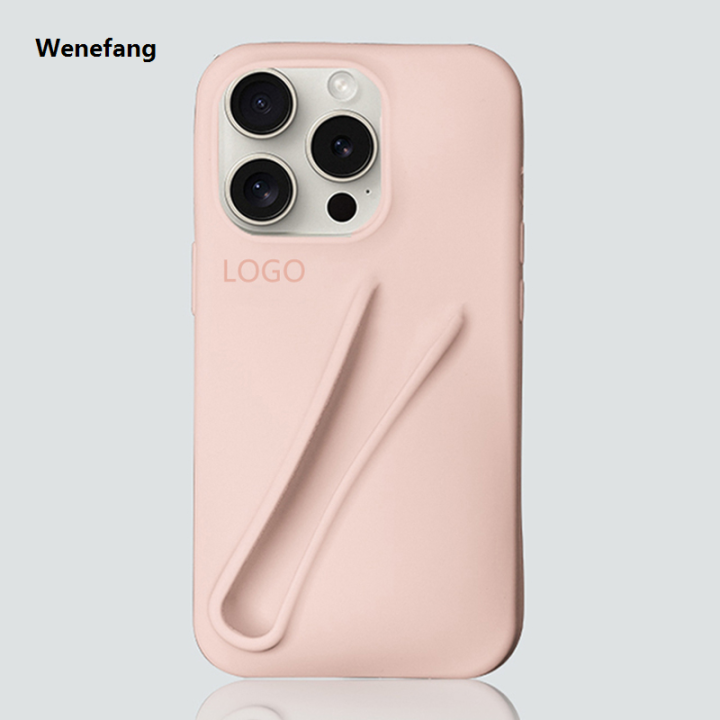 Wenefang%20Rhode%20DIY%20Lipstick%20Lip%20Silicone%20Case%20For%20iPhone%2015%2014%20Plus%2013%2012%20Bargain%20price%20Mini%2011%20Pro%20Max%20Portable%20Lip%20Gloss%20Holder%20Lipstick%20No%20Come%20With%20-%20Image%207