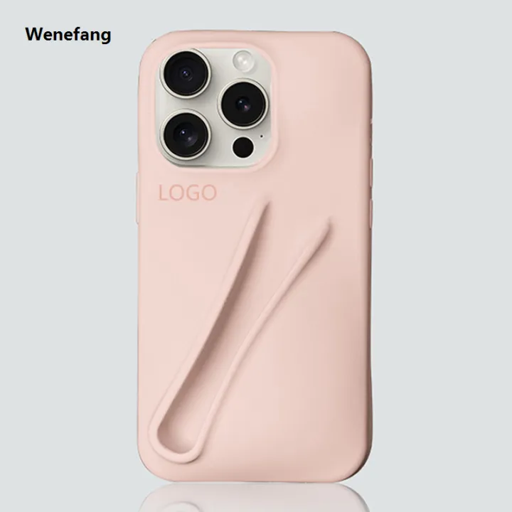 Wenefang%20Rhode%20DIY%20Lipstick%20Lip%20Silicone%20Case%20For%20iPhone%2015%2014%20Plus%2013%2012%20Bargain%20price%20Mini%2011%20Pro%20Max%20Portable%20Lip%20Gloss%20Holder%20Lipstick%20No%20Come%20With%20-%20Image%207