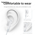 Sutuiying Original Type C 3.5mm Headset Stereo Music Wired Headphones With Sales promotion Mic DAC Chip For Samsung Galaxy S23 S22 S21 Ultra S20 Note 20. 