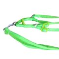 Neon Polka Design Small Nylon Harness Leash For Puppy. 
