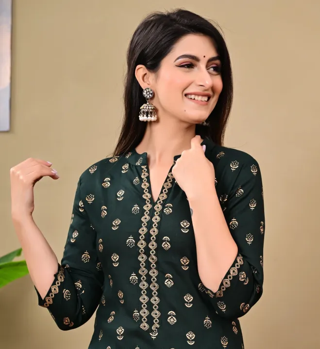 Viscose%20Rayon%20Kurta%20Palazzo%20Set%20For%20Women%20-%20Image%202