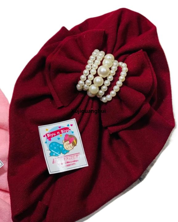 Xujiguanghui%20Biyu%20N%20Biyu%20Center%20PearNew%20style%20ls%20Work%20Fancy%20Turban%20Cap%20-%20Image%205