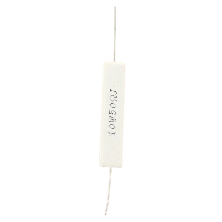 Confezione 2 Resistenze Ceramiche NTE 5W5D0 – 5 Ohm 5 Watt A Filo