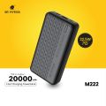 Mypower 20000mah Fast charging Powerbank |PD  FastCharging Power bank | Q.C 3.0  22.5Watt with USB C Quick Charge 3.0 M222. 