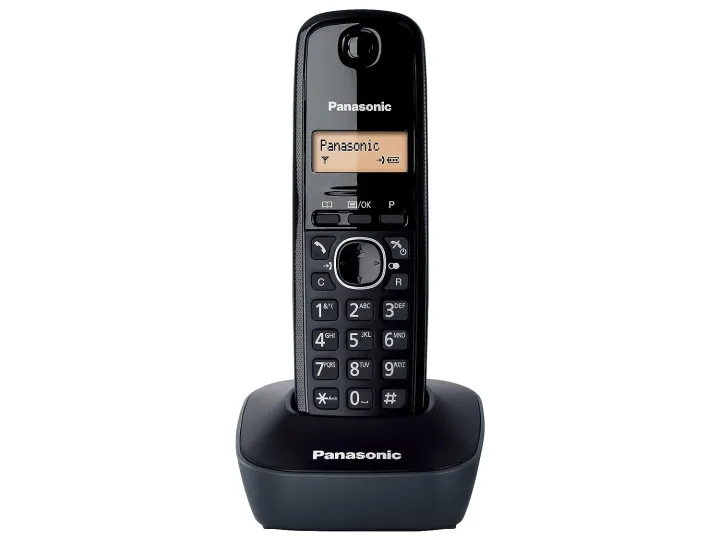 Panasonic%20KX-TG1611%20Cordless%20Landline%20Phone%20%20(Black)%20-%20Image%204