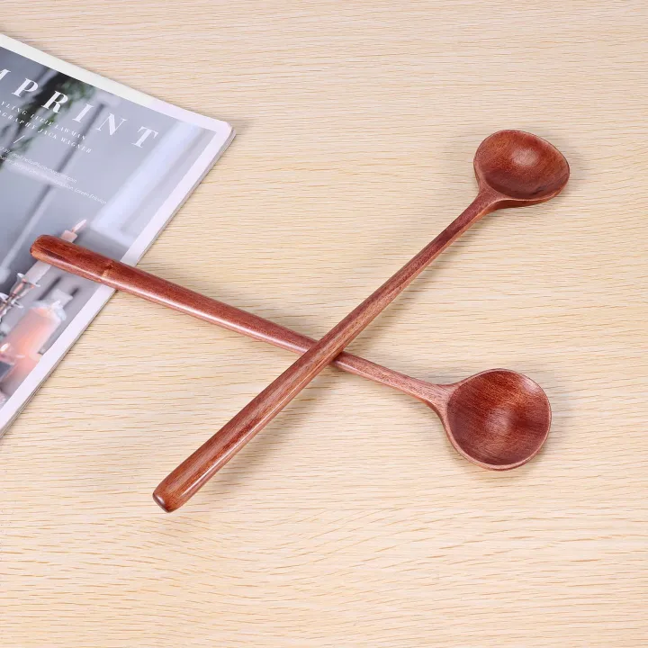 NAMUNY%20Long%20Spoons%20Wooden,%205%20Pieces%20Korean%20Style%2010.9%20inches%20100%25%20Natural%20Wood%20Long%20Handle%20Round%20Spoons%20for%20Soup%20Cooking%20Mixing%20Stirrer%20Kitchen%20Tools%20Utensils%20(Korean%20Style%20Soup%20Spoon)%20-%20Image%206