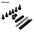 Difutagui 2025 New Mini Diagnostic Otoscope Kit 5 Speculas Magnifying Lens Led Light Flashlight Diagnostic Instrument Nurse, Student, Doctors. 